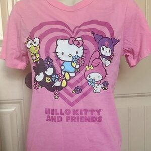 Sanrio Pink Hello Kitty and Friends Tee